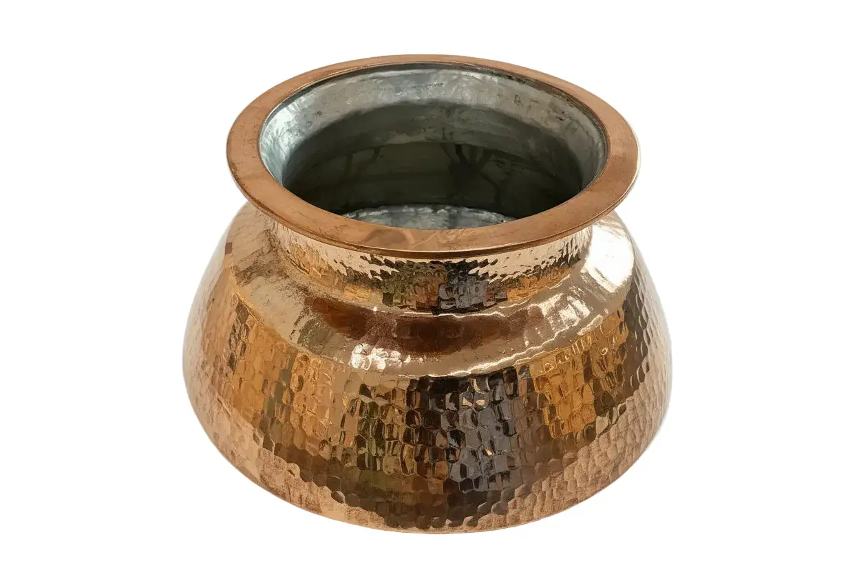 Hammered Copper Handi - 11 Qts. Product Image Overview