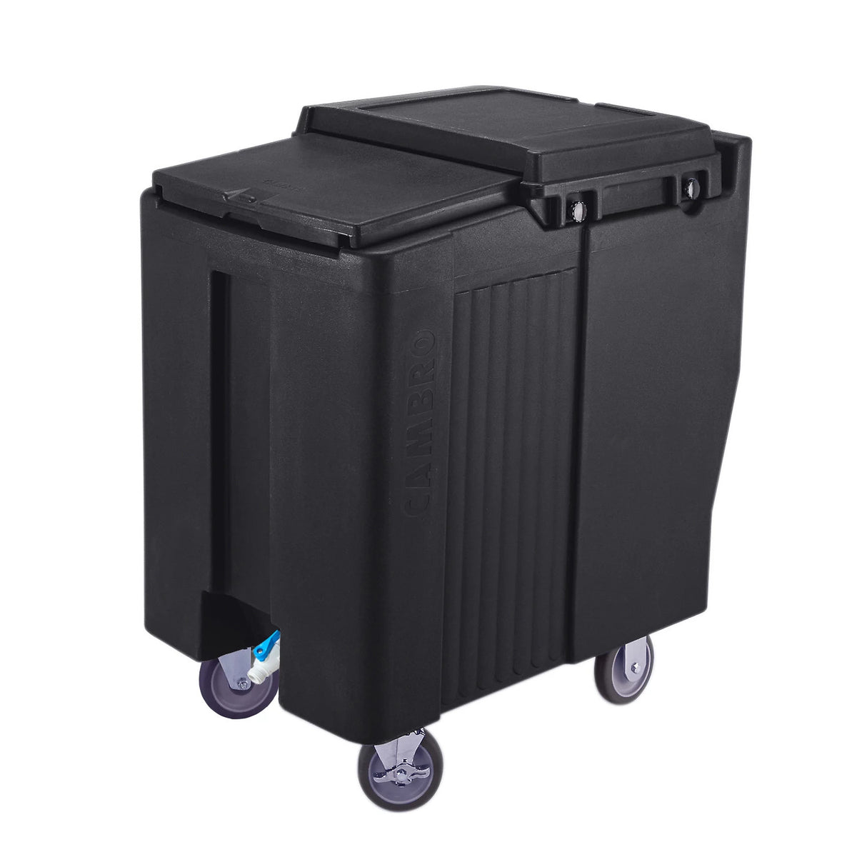 Cambro ICS175TB110 SlidingLid Ice Caddy, 175 lbs., Tall - Black