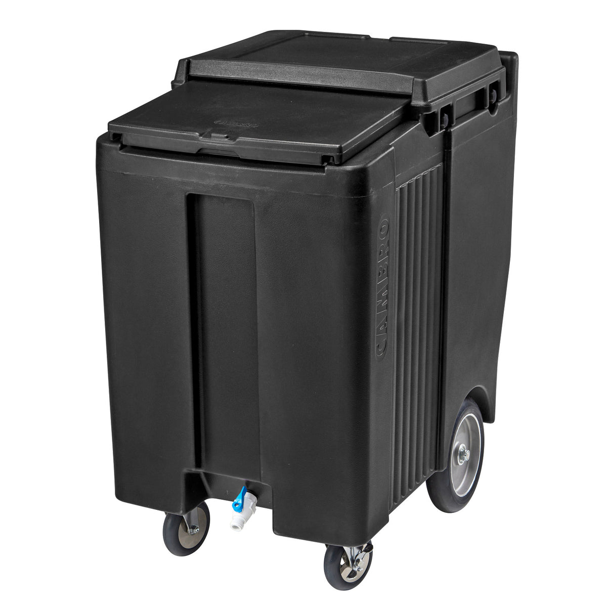 Cambro ICS200TB110 SlidingLid Ice Caddy, 200 lbs., Tall - Black