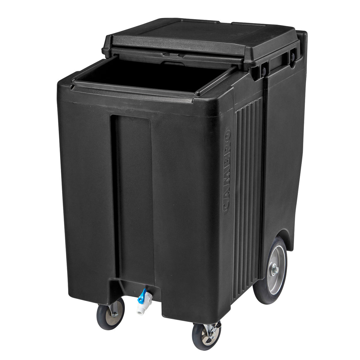 Cambro ICS200TB110 SlidingLid Ice Caddy, 200 lbs., Tall - Black