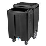Cambro ICS200TB110 SlidingLid Ice Caddy, 200 lbs., Tall - Black