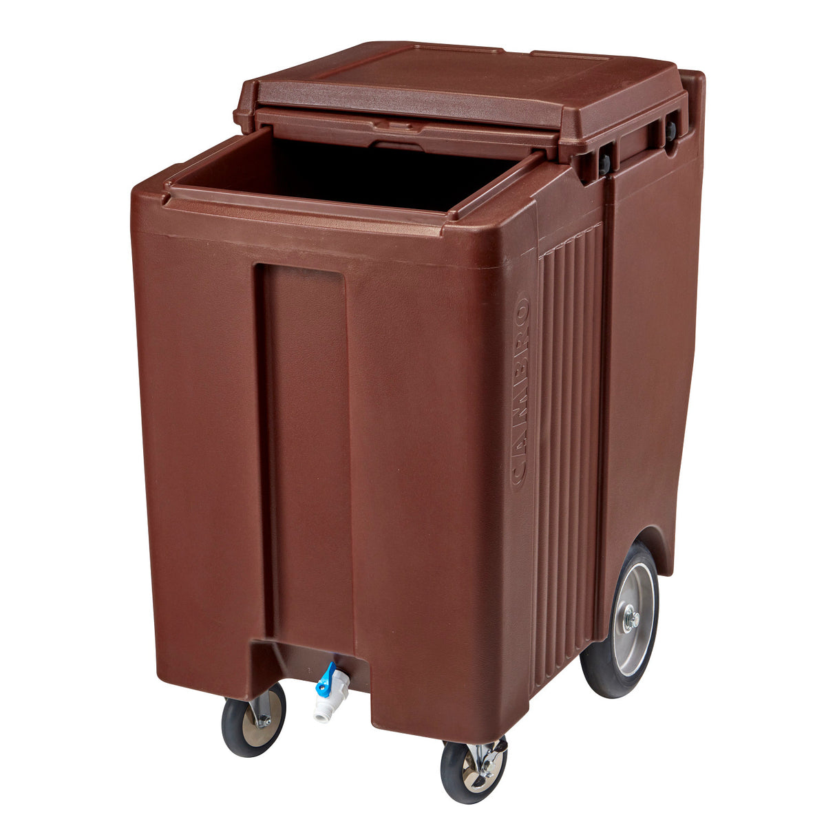 Cambro ICS200TB131 SlidingLid Ice Caddy, 200 lbs., Tall - Dark Brown