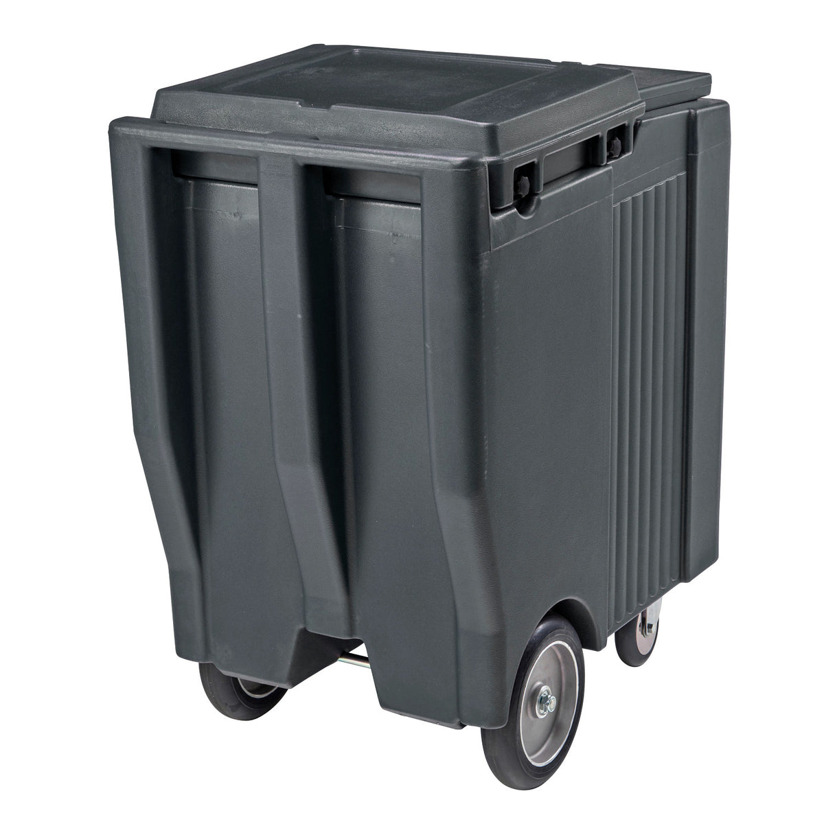 Cambro ICS200TB191 SlidingLid Ice Caddy, 200 lbs., Tall - Granite Gray