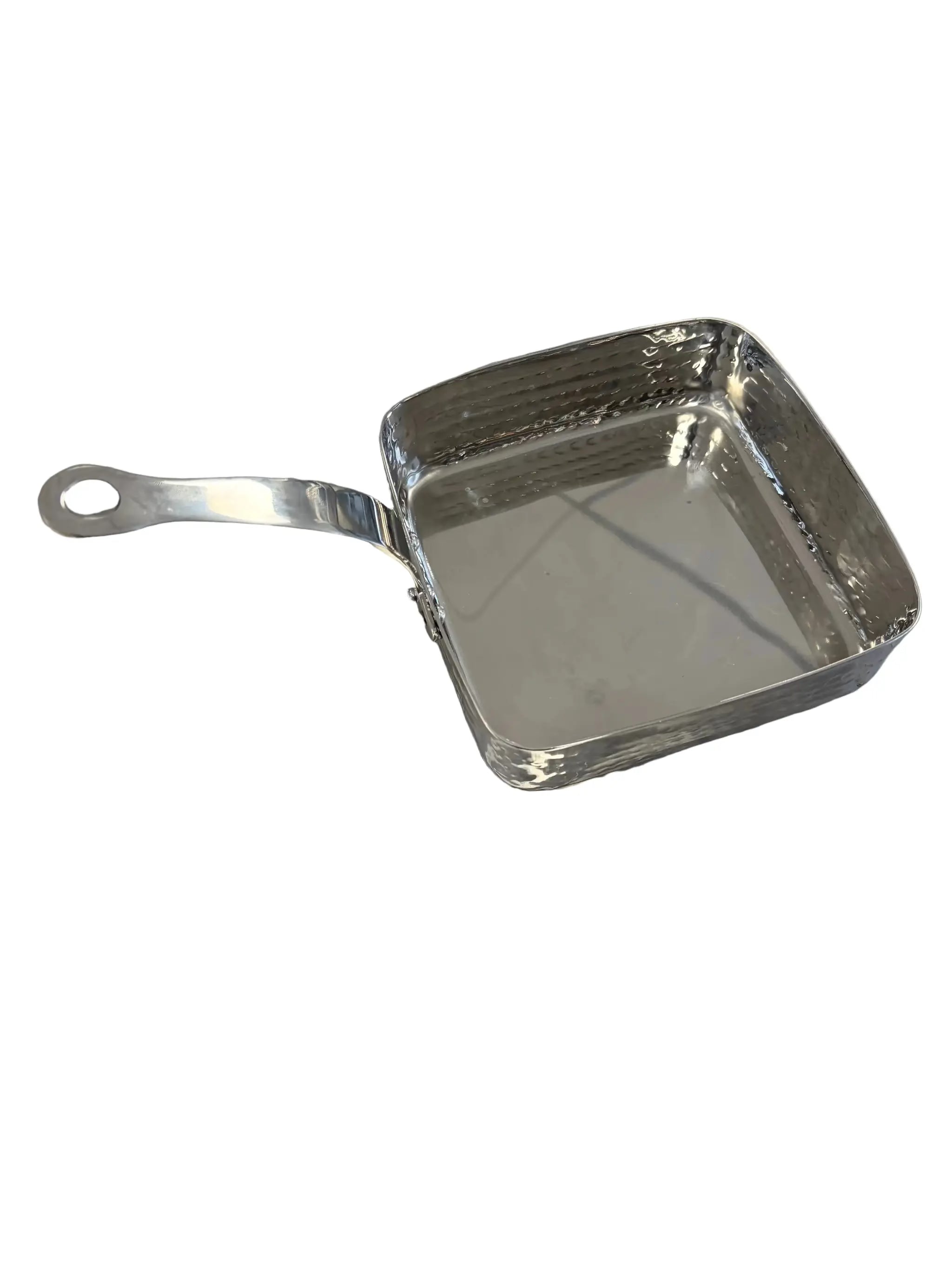 Stainless Steel Square Sauce Pan with Handle - 20 Oz.