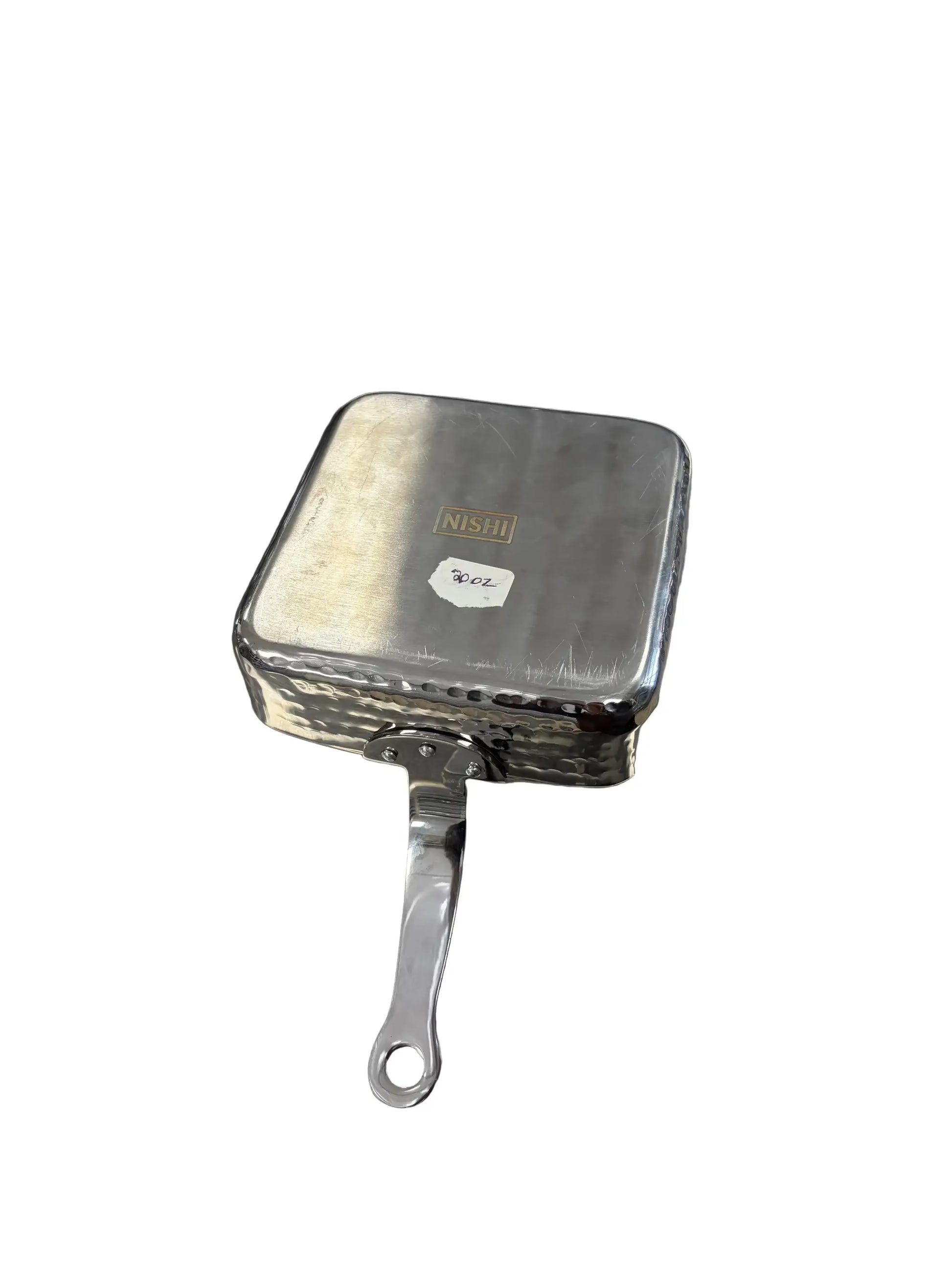 Stainless Steel Square Sauce Pan with Handle - 20 Oz.