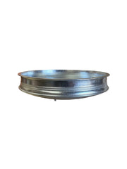 22.5" Aluminum Uruli Cookware & Serving Bowl with Lid – 25 L Capacity by Nishi (22-5-aluminum-uruli-cookware-serving-bowl-with-lid-25-l-capacity)