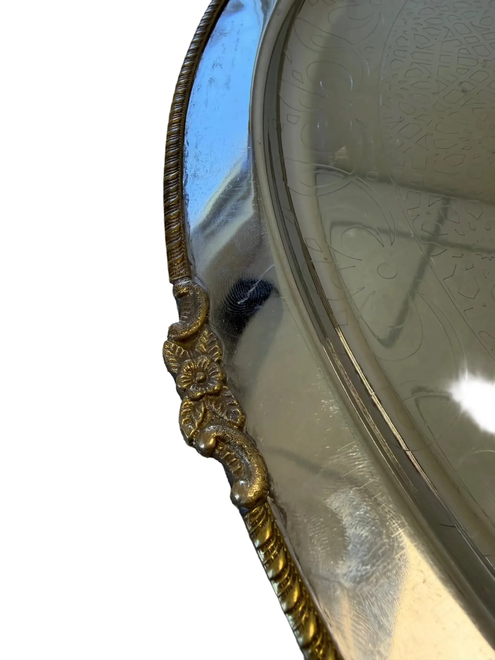 bahubali designer platter thing 20" by Nishi Enterprise Inc (bahubali-designer-platter-thing-20)