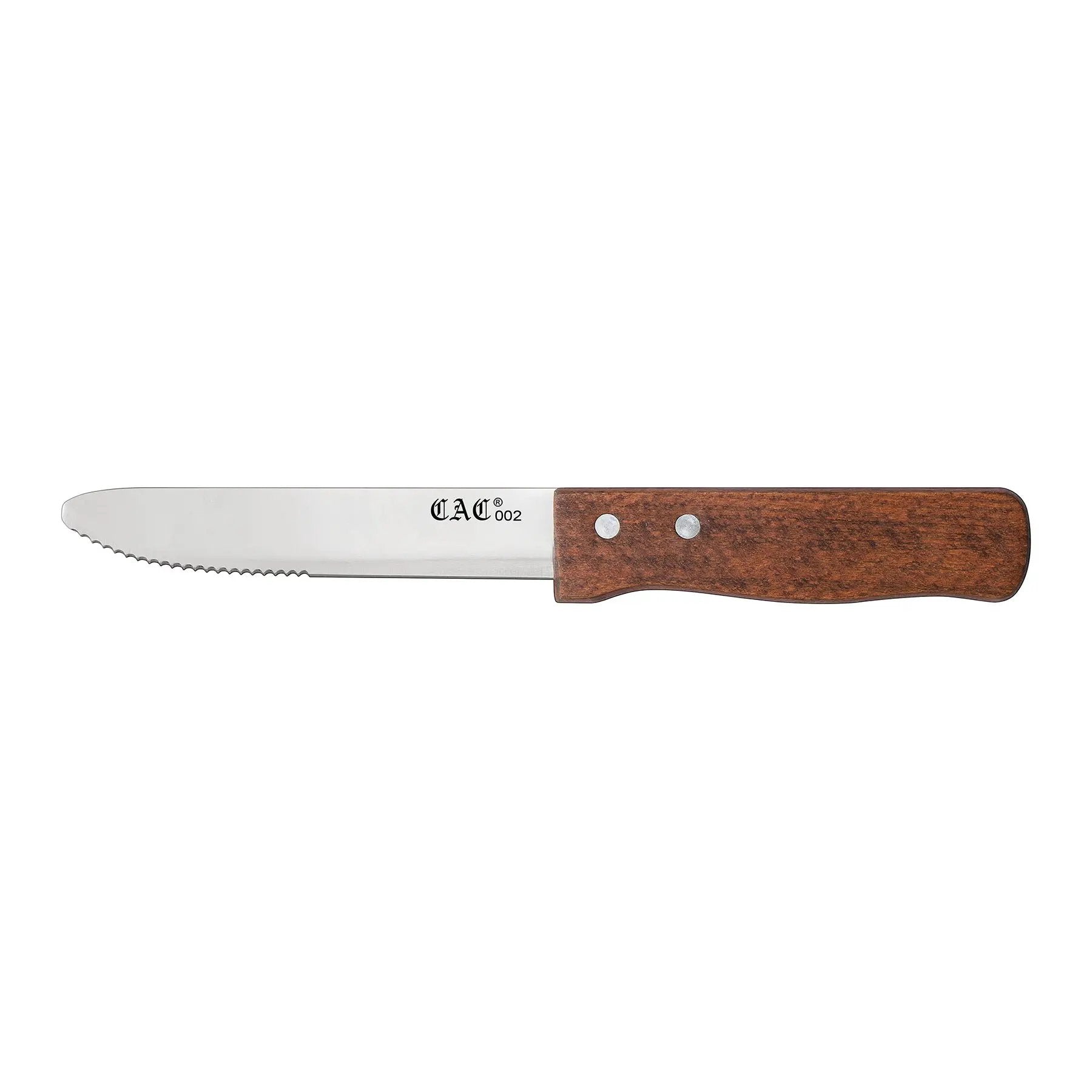 CAC China KWSK-50 Knife Steak Jumbo Round Tip Wood Hdl 5" Case Pack of 1/12 by CAC China (cac-china-kwsk-50-knife-steak-jumbo-round-tip-wood-hdl-5-case-pack-of-1-12)