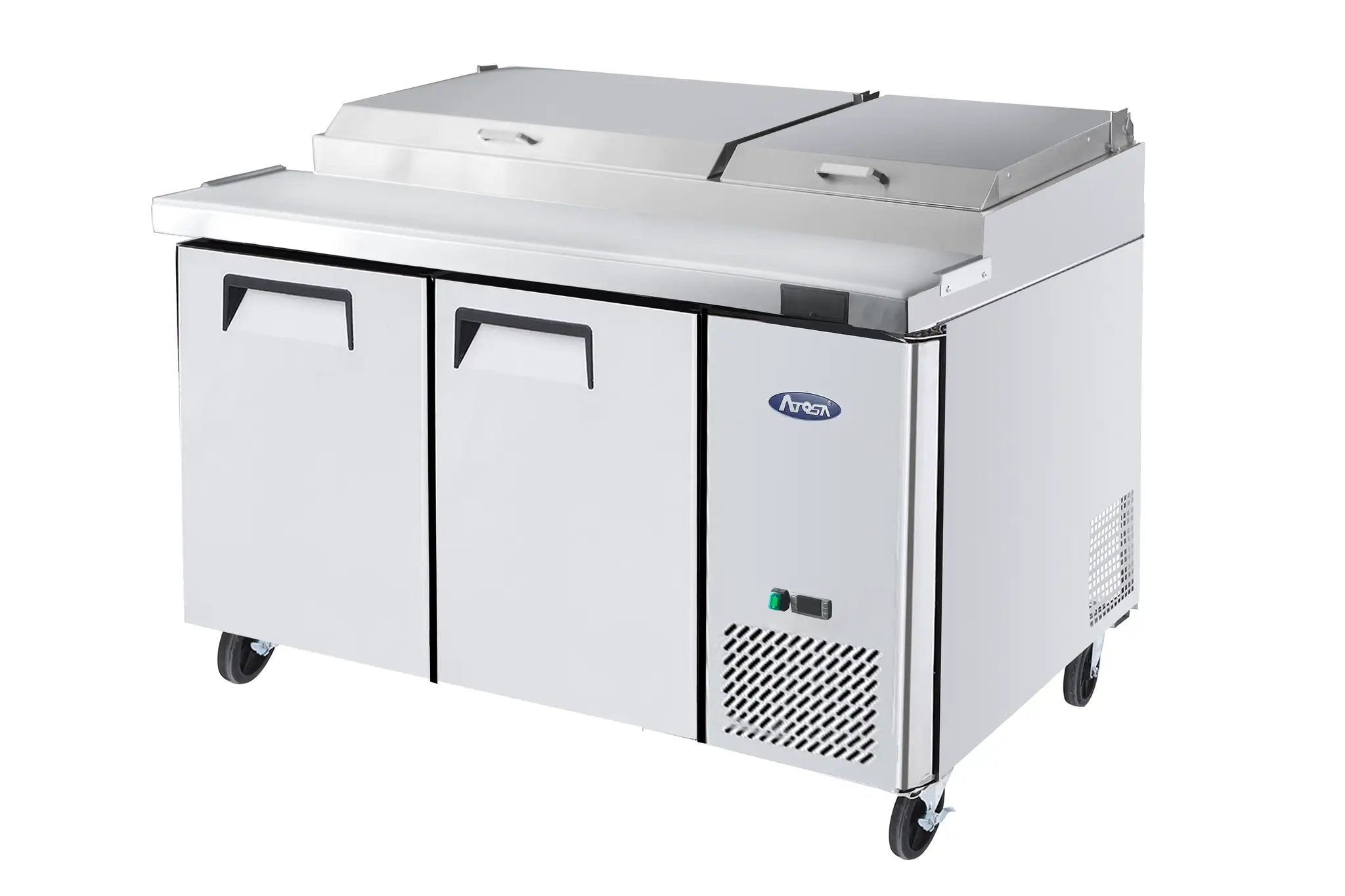 ATOSA MPF8202GR 67 Inch 2-Door Pizza Prep Table by Atosa USA (atosa-mpf8202gr-67-inch-2-door-pizza-prep-table)