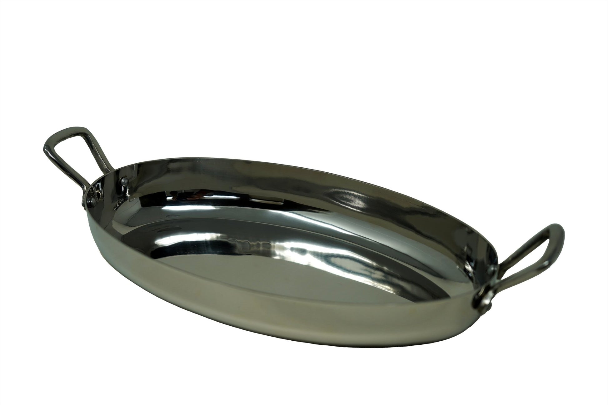 Stainless Steel Au Gratin Oval Serving Dish – 16 Oz | Restaurant Serveware