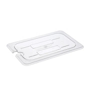 CAC China PCSL-QC Cover PC Food Pan Notched 1/4 Size Case Pack of 12/72 by CAC China (cac-china-pcsl-qc-cover-pc-food-pan-notched-1-4-size-case-pack-of-12-72)
