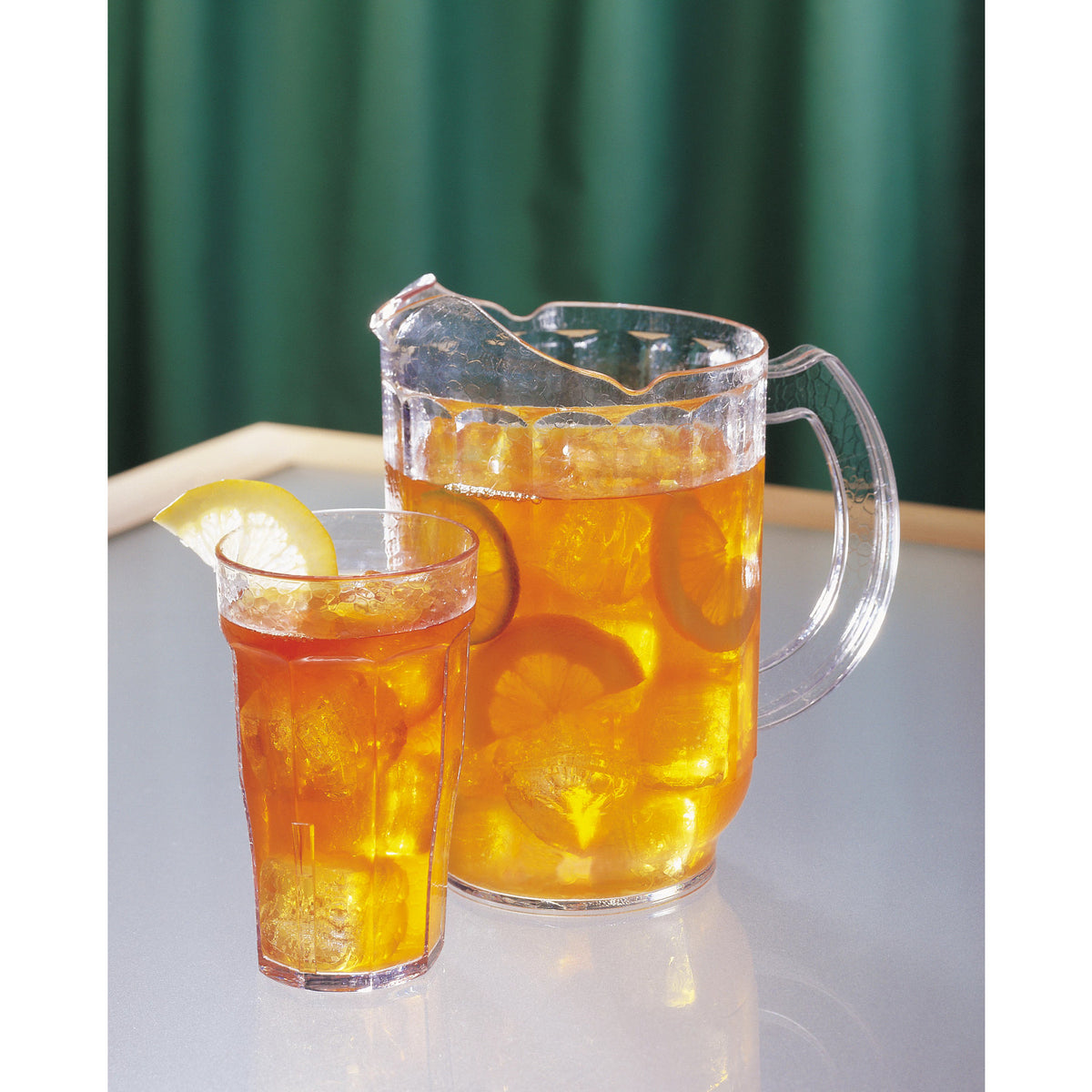 Cambro PE600CW135 Camwear Pitcher, 60 oz. - Clear