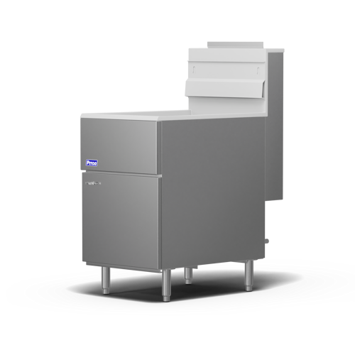 Pitco 65C+S 65-80 lb Natural Gas Floor Fryer, 150,000 BTU Right Side Image