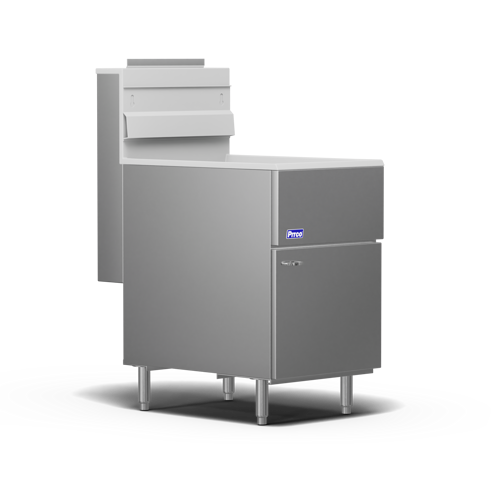 Pitco 65C+S 65-80 lb Natural Gas Floor Fryer, 150,000 BTU Side Image