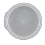 Cambro RFS1SCPP190 Translucent Seal Cover for Camwear Rounds, 1 QT Seal Lid - Translucent