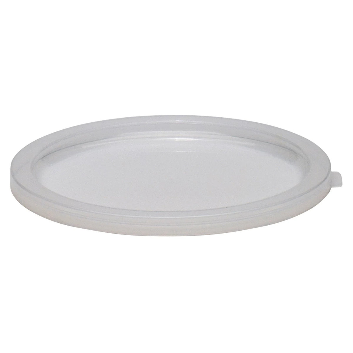 Cambro RFSC2148 Snap-On Round Poly Cover, Fits 2 qt, 4 qt. Poly Round, White - White