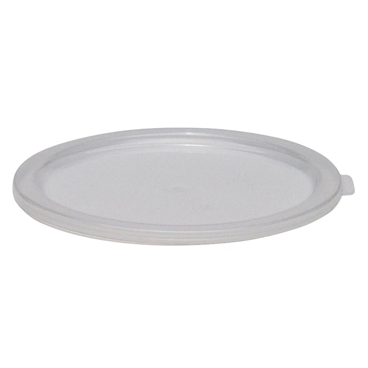 Cambro RFSC6PP190 Translucent Round Cover for 6 qt, 8 qt. Translucent Round Containers - Translucent