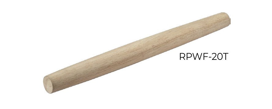 CAC China RPWF-20T Rolling Pin Wooden French Tapered 20" Case Pack of 12/48 by CAC China (cac-china-rpwf-20t-rolling-pin-wooden-french-tapered-20-case-pack-of-12-48)