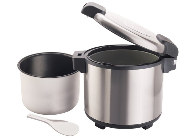 WINCO RW - S451 Large Size 100 Cup Electric Rice Warmer with Hinged Lid