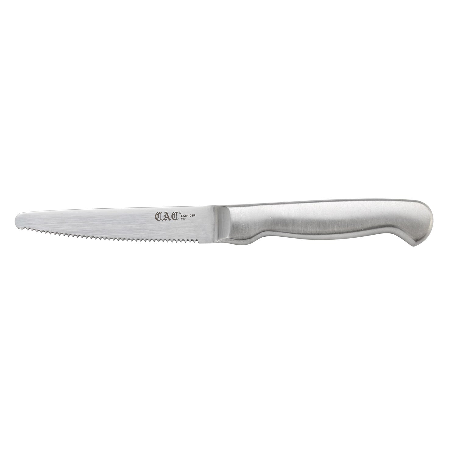 CAC China SKS1-01R Knife Steak Round Tip SS Hdl Hollow 4-1/2" Case Pack of 1/24 by CAC China (cac-china-sks1-01r-knife-steak-round-tip-ss-hdl-hollow-4-1-2-case-pack-of-1-24)