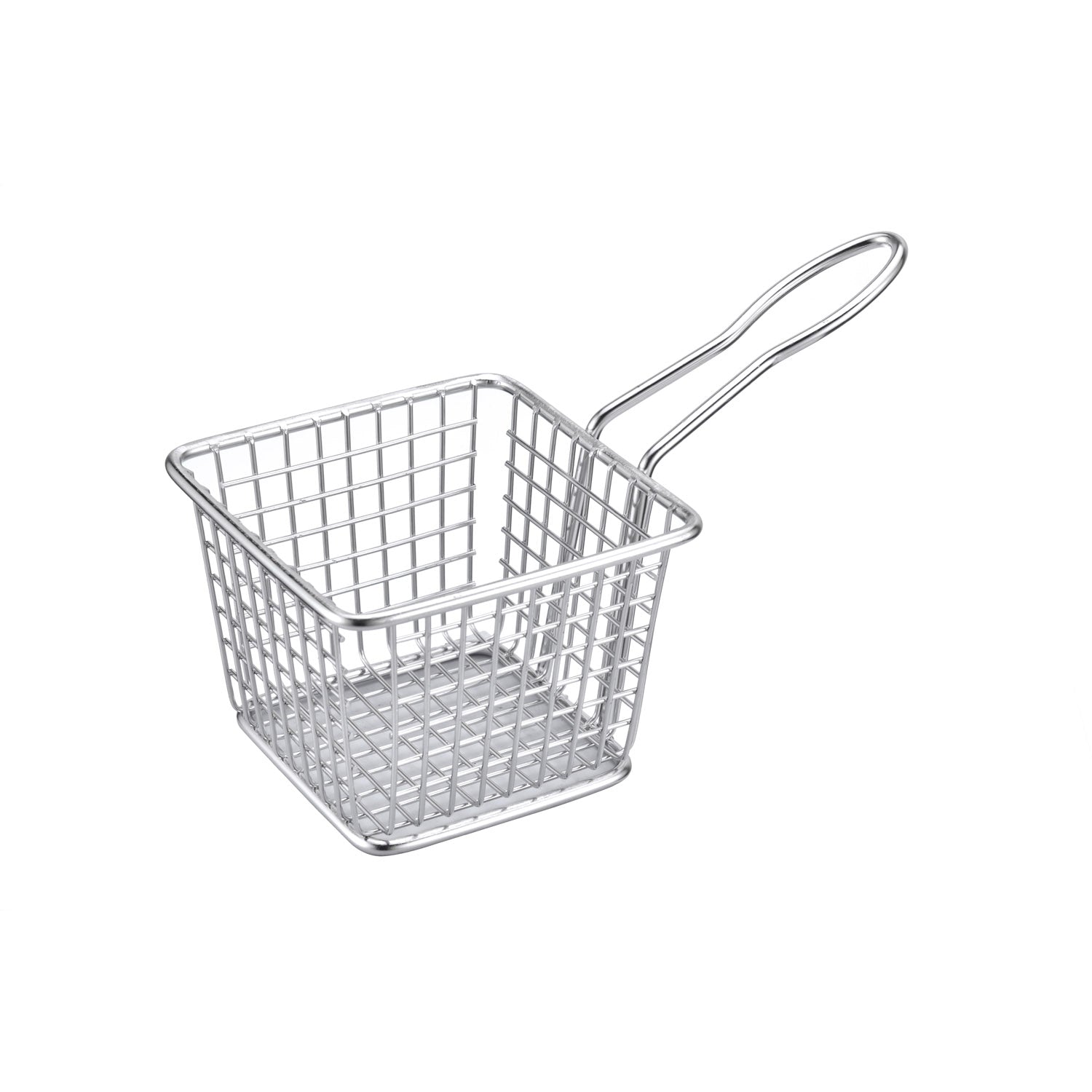 CAC China SMFB-4 Mini Fry Basket SS Square 4x3"H Case Pack of 12/72 by CAC China (cac-china-smfb-4-mini-fry-basket-ss-square-4x3h-case-pack-of-12-72)