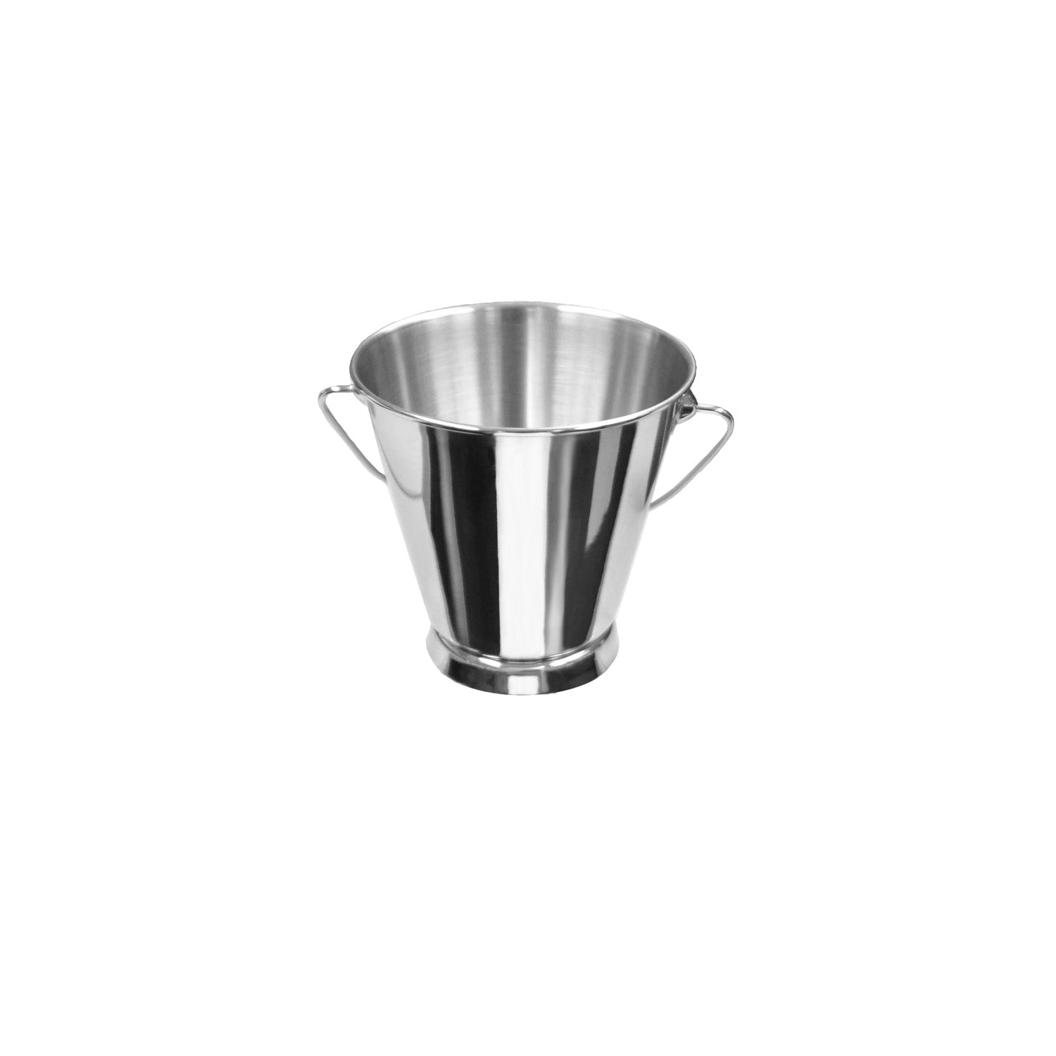 CAC China SMPL-5S Serving Pail w/ Hdl SS Mini Smooth 5"Dia x 5"H Case Pack of 12/48 by CAC China (cac-china-smpl-5s-serving-pail-w-hdl-ss-mini-smooth-5dia-x-5h-case-pack-of-12-48)