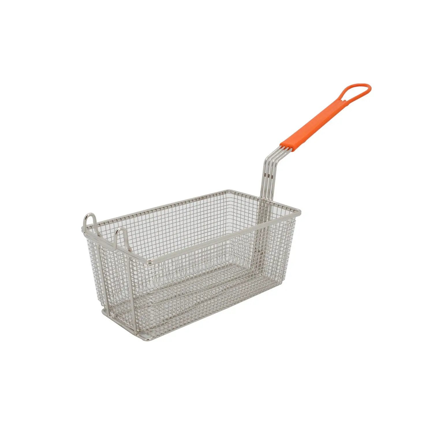 CAC China SPFB-2 Fry Basket Nickel-Plt 12-1/4x6-1/2x5-5/8" Orange Hdl Case Pack of 6 by CAC China (cac-china-spfb-2-fry-basket-nickel-plt-12-1-4x6-1-2x5-5-8-orange-hdl-case-pack-of-6)