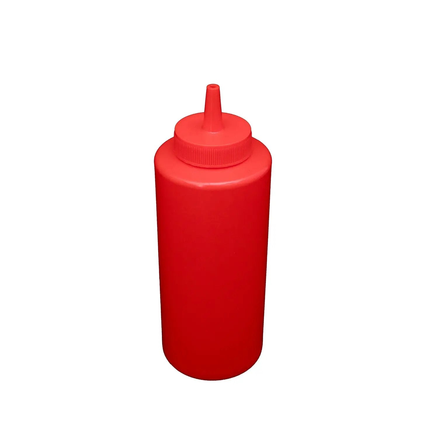 CAC China SQBT-12R Squeeze Bottle Red 12oz Case Pack of 12 by CAC China (cac-china-sqbt-12r-squeeze-bottle-red-12oz-case-pack-of-12)