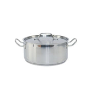 CAC China SSBZ-8 Brazier SS W/ Lid 8QT Case Pack of 1/4 by CAC China (cac-china-ssbz-8-brazier-ss-w-lid-8qt-case-pack-of-1-4)
