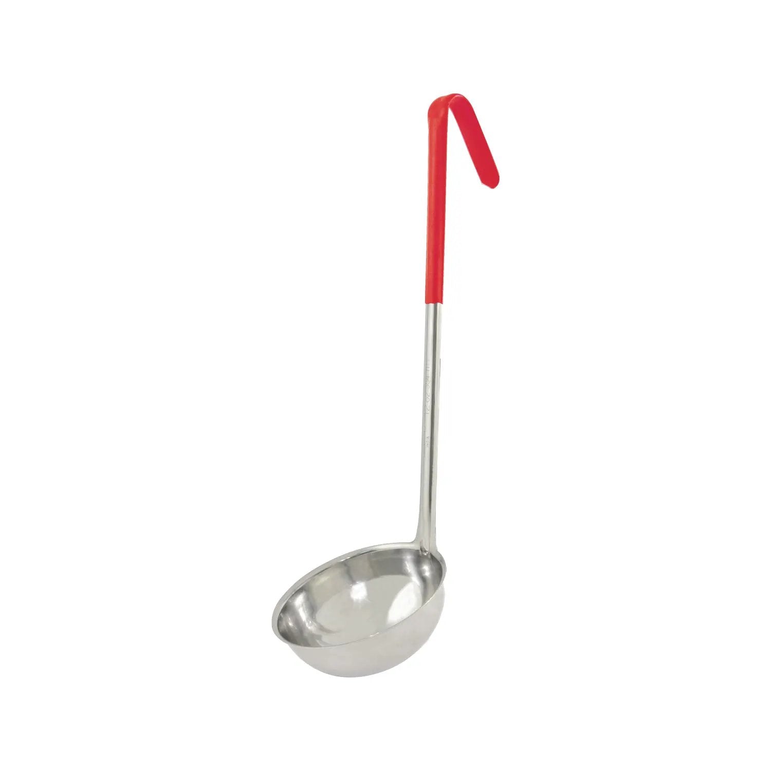 CAC China SSLD-120RD Ladle SS One-Piece W/ Red Hdl 12oz Case Pack of 12/60 by CAC China (cac-china-ssld-120rd-ladle-ss-one-piece-w-red-hdl-12oz-case-pack-of-12-60)