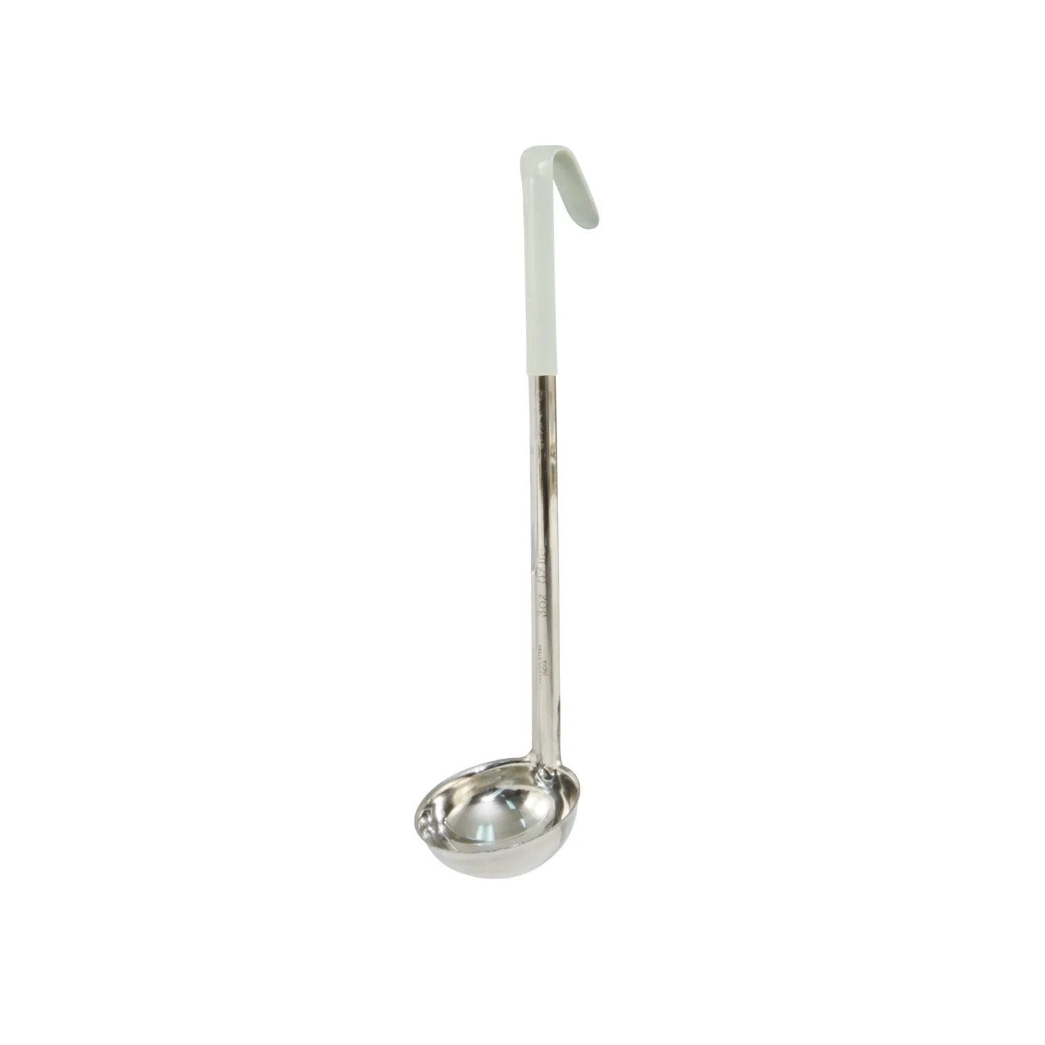 CAC China SSLD-30IV Ladle SS One-Piece W/ Ivory Hdl 3oz Case Pack of 12/120 by CAC China (cac-china-ssld-30iv-ladle-ss-one-piece-w-ivory-hdl-3oz-case-pack-of-12-120)