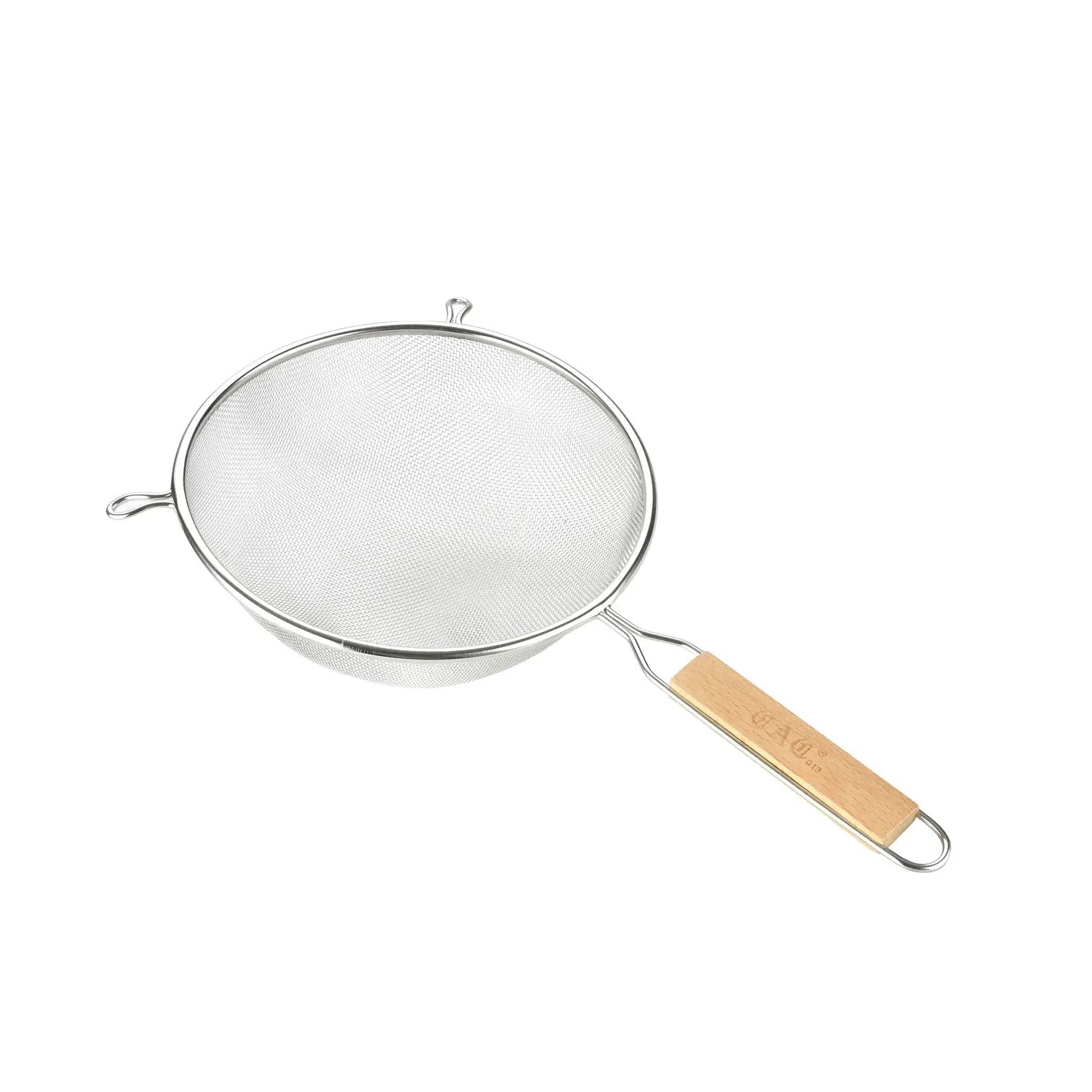 CAC China SSTR-06S Strainer Mesh SS Single W/ Wood Hdl 6-1/4"Dia Case Pack of 12/96 by CAC China (cac-china-sstr-06s-strainer-mesh-ss-single-w-wood-hdl-6-1-4dia-case-pack-of-12-96)