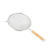 CAC China SSTR-11D Strainer Mesh SS Double W/ Wood Hdl 11"Dia Case Pack of 12/24 by CAC China (cac-china-sstr-11d-strainer-mesh-ss-double-w-wood-hdl-11dia-case-pack-of-12-24)