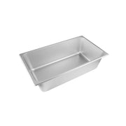 CAC China STPF-S25-6 Steam Pan SS 1/1 25Ga. Std. 6" Case Pack of 6/12 by CAC China (cac-china-stpf-s25-6-steam-pan-ss-1-1-25ga-std-6-case-pack-of-6-12)