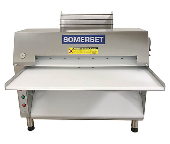 SOMERSET CDR - 2500 DOUGH ROLLER, 25" Countertop Two Stage, 120V, 3/4 hp