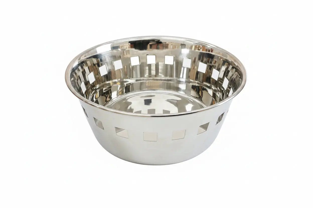 Stainless Steel Round Bread Basket Product Image