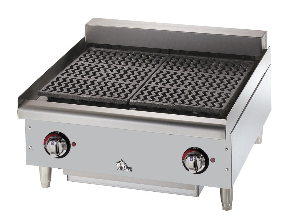 Star-Max® 5124CF 24" Radiant Electric Charbroiler, 6.6 kW