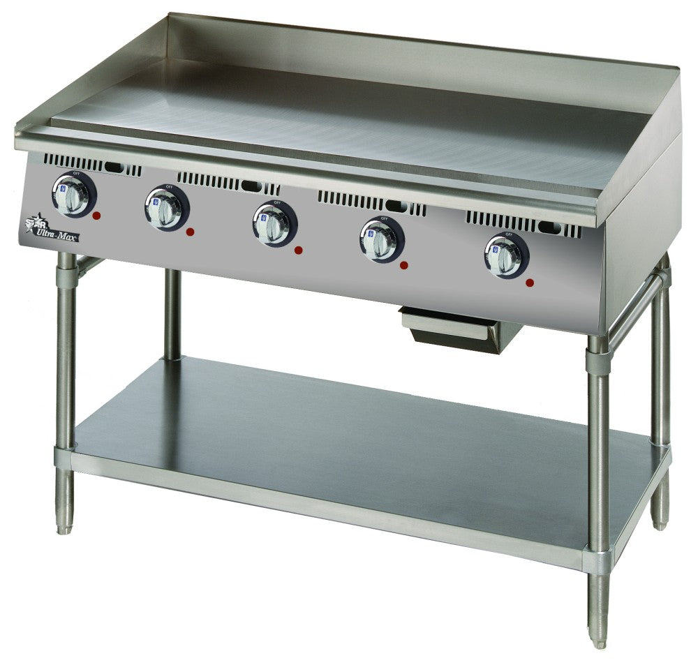 Star Ultra-Max® 760TA 60" Electric Griddle, Snap-Action Thermostats, 1" Steel Plate, 21.8 kW