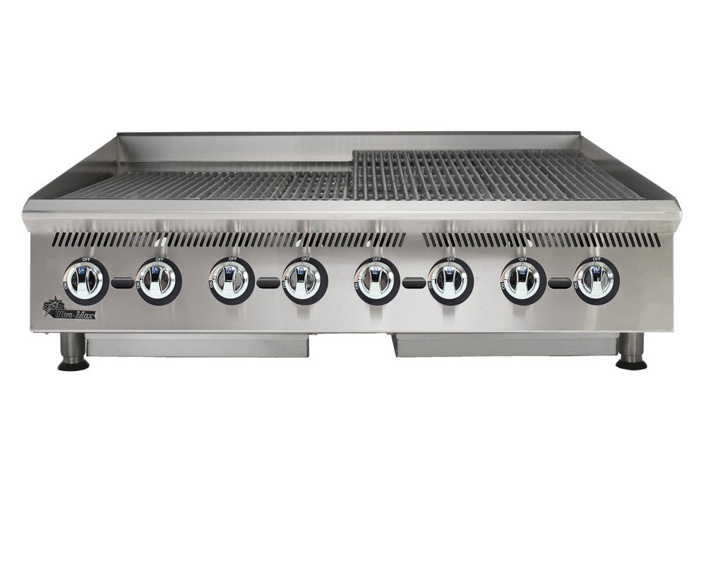 Star Ultra-Max® 8048CBB 48" Lava Rock Gas Charbroiler, 160,000 BTU
