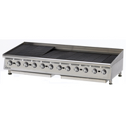 Star Ultra-Max® 8072CBB 72" Lava Rock Gas Charbroiler, 240,000 BTU