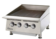 Star Ultra-Max® 8124RCBB 24" Radiant Gas Charbroiler, 80,000 BTU
