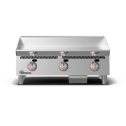 Star Ultra-Max® 836TA 36" Gas Griddle, Snap-Action Thermostats, 1" Steel Plate, 90,000 BTU