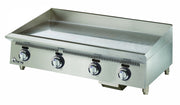 Star Ultra-Max® 872TA 72" Gas Griddle, Snap-Action Thermostats, 1" Steel Plate, 180,000 BTU