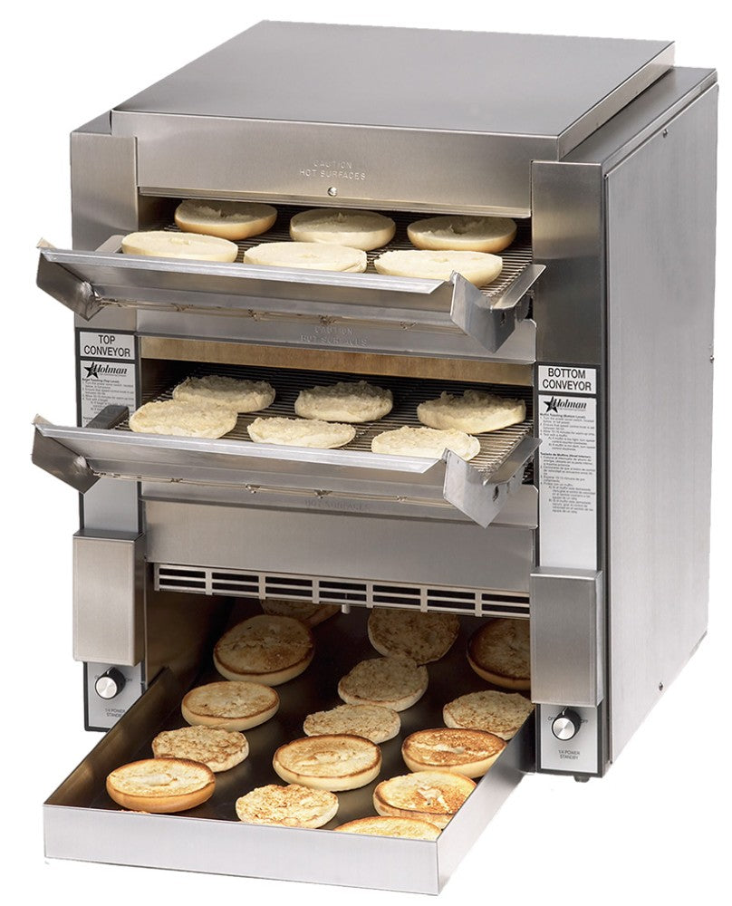 Star DT14 Double Conveyor Toaster, 2,000 Pieces/Hour, Two 14" Belts