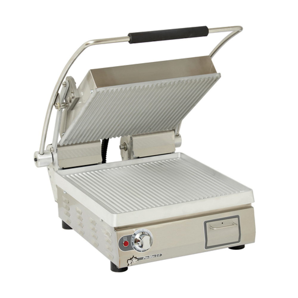 Star Pro-Max® 2.0 PGT14 14" Panini Grill, Grooved Aluminum Plates, Analog Controls