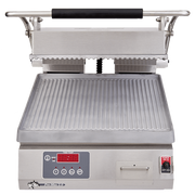 Star Pro-Max® 2.0 PGT14T 14" Panini Grill, Grooved Aluminum Plates, Digital Timer