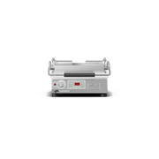 Star Pro-Max® 2.0 PST14IGT 14" Panini Grill, Smooth Bottom / Grooved Top Cast Iron Plates, Analog Controls