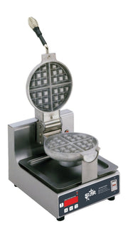 Star SWBB Single Belgian Waffle Baker, 7" Round Grid, Electronic Controls