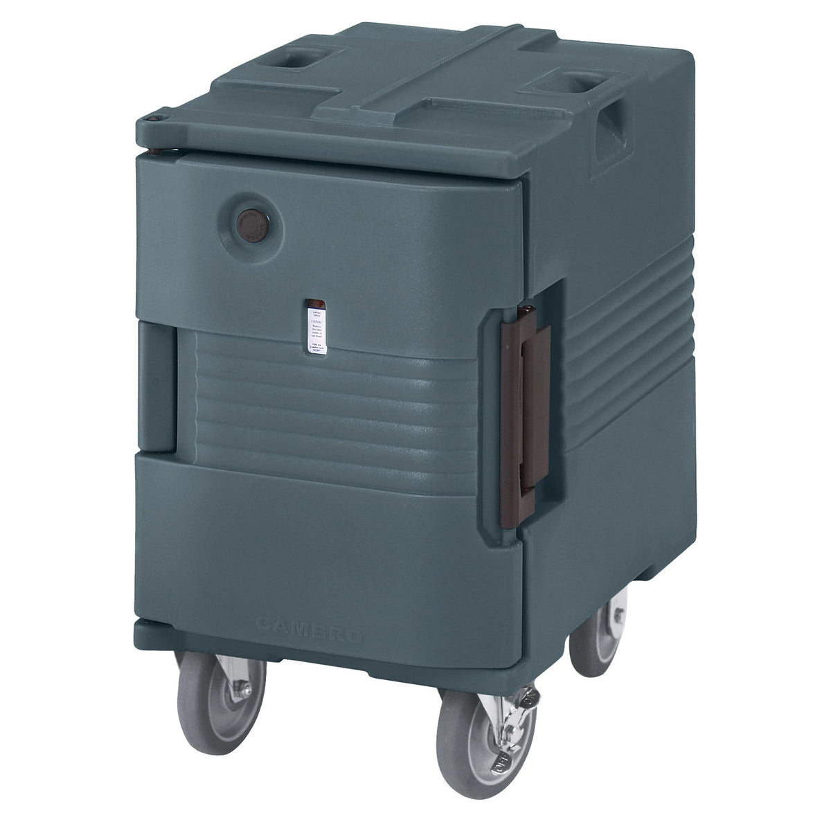 Cambro UPCHW400191 Ultra Pan Carrier H-Series, With Casters, 110V - Granite Gray