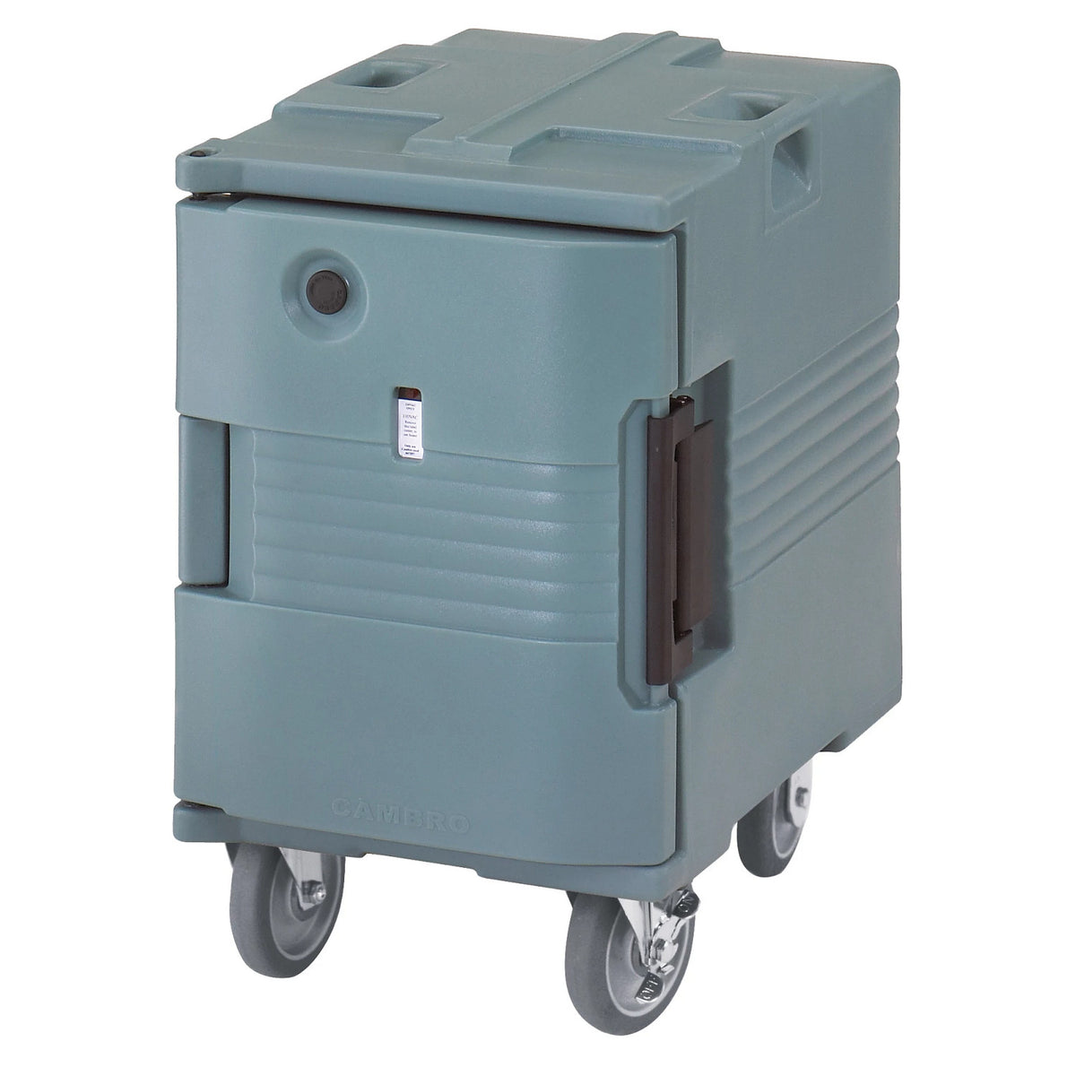 Cambro UPCHW4002401 Ultra Pan Carrier H-Series, With Casters, 220V - Slate Blue